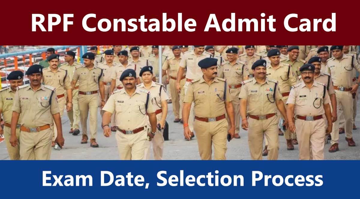 RPF Constable Admit Card 2025