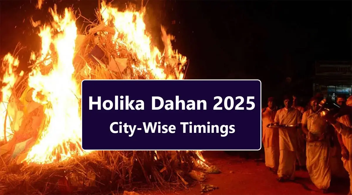 Holika Dahan 2025